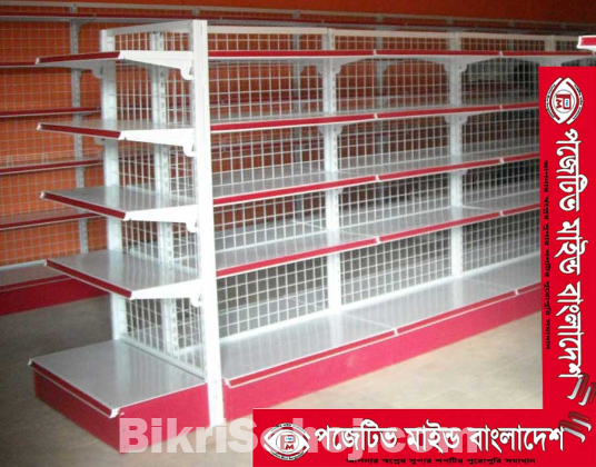 Latest Design Ready Display Gondola Rack Shelf (Ready Stock)